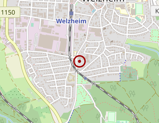 Karte: Seniorenzentrum Bethel Welzheim gGmbH