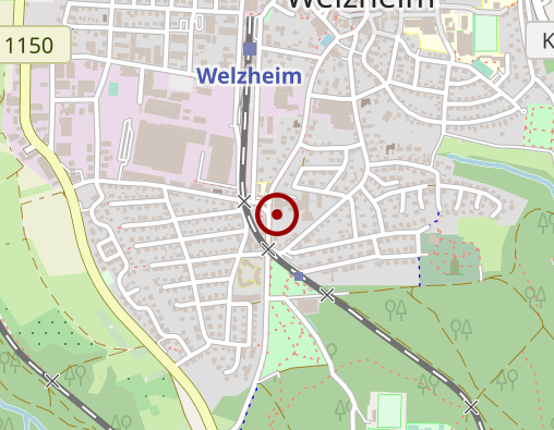 Karte: Pflegedienst Bethel Welzheim