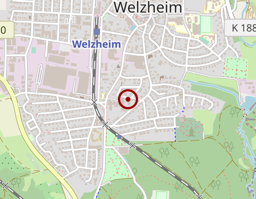 Karte: Betreuungsgruppe für Menschen mit Demenz