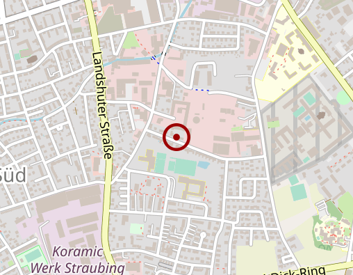 Karte: Bayerisches Rotes Kreuz Kreisverband Straubing-Bogen Ambulante Pflege