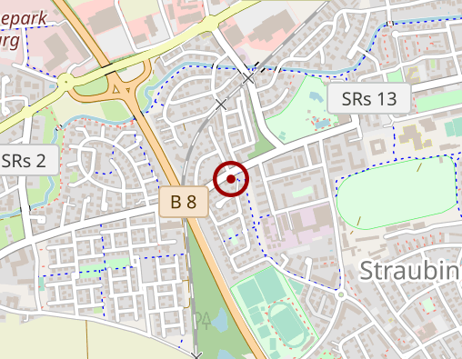 Karte: AWO Wohnpflegeheim für Behinderte