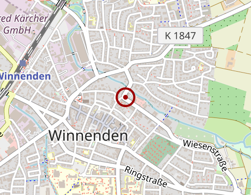 Karte: Rotes Kreuz Ortsverein