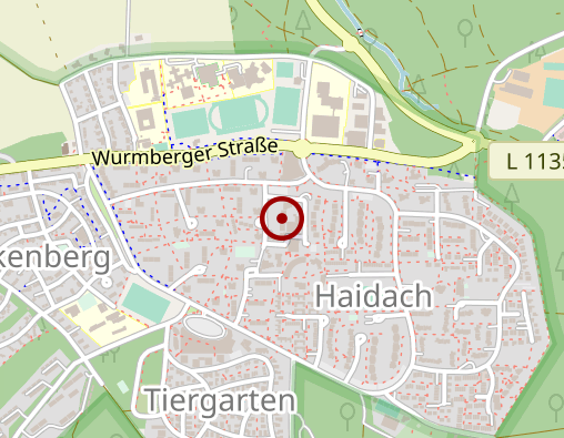 Karte: Physiotherapiezentrum Pforzheim-Haidach