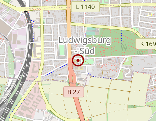 Karte: Karlshöhe Ludwigsburg Haus am Salon Alten- und Pflegeheim