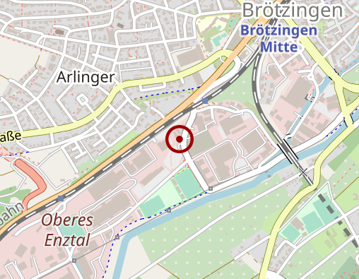 Karte: ASB Arbeiter-Samariter-Bund Baden-Württemberg e.V. Pforzh.