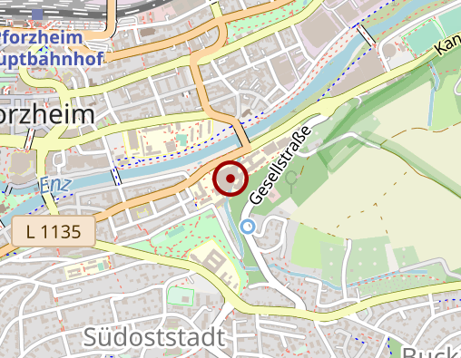 Karte: Helios Klinikum Pforzheim GmbH