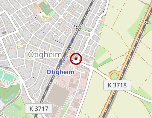 Karte: Seniorenzentrum Ötigheim Curatio Ötigheim GmbH