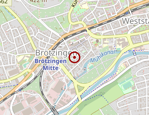 Karte: tageweise Gruppenangebote zur Freizeitgestaltung im Rahmen Familien entlastender Dienste