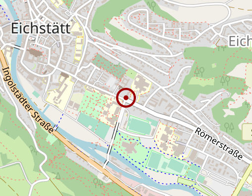 Karte: Suchtberatugsstelle Blaues Kreuz