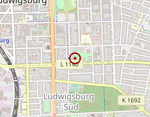 Karte: Integrationsfachdienst Ludwigsburg Psychologische Beratung