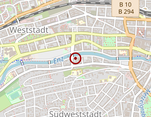 Karte: CaloryCoach Institut Pforzheim