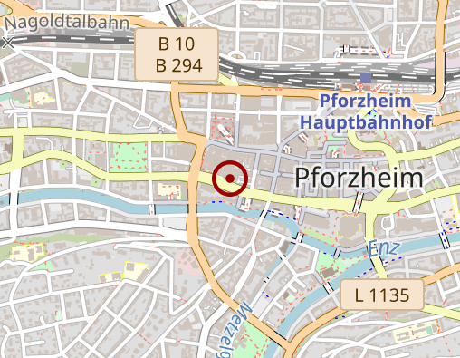 Karte: Centralklinik GmbH und Co. KG