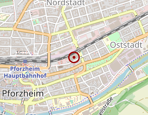 Karte: Dienste für Menschen gGmbH Pflegestift Pforzheim