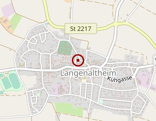 Karte: Diakoniestation Langenaltheim/Pappenheim