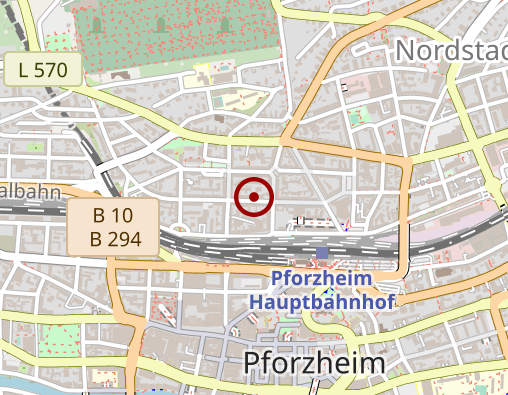 Karte: DRK Pforzheim-Enzkreis Pflege gGmbH