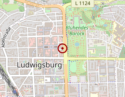 Karte: Ab- und Aufsperrdienst Ludwigsburg