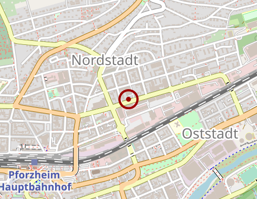 Karte: Diakoniestation Pforzheim gGmbH