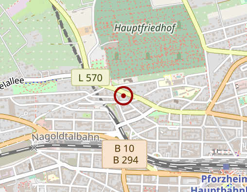 Karte: Gerstner R. Bestattungsinstitut GmbH
