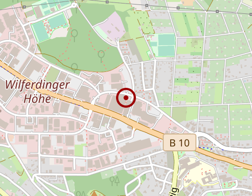 Karte: Center-Apotheke Wilferdinger Höhe