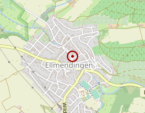 Karte: Pflegedienst Enzkreis/Pfinztal Sascha Endres