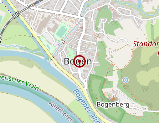 Karte: Bestattungsinstitut Groß