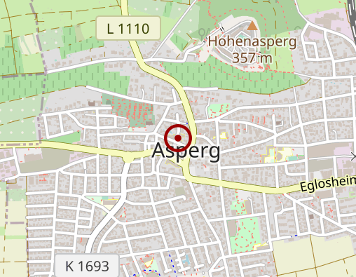 Karte: Kleeblatt Pflegeheim Asperg