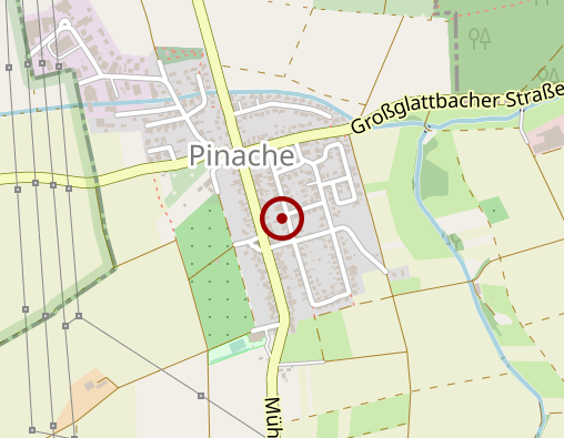 Karte: Bacher Taxi - Pinache Wiernsheim Krankenfahrten