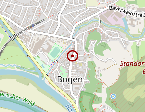 Karte: Bestattungen D. Fischer e.K. Inh. Klaus Lanzl