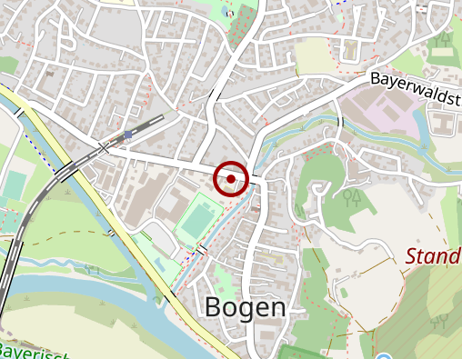 Karte: Caritas Sozialstation Bogen