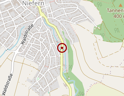 Karte: Betreuungsgruppe für Menschen mit Demenz