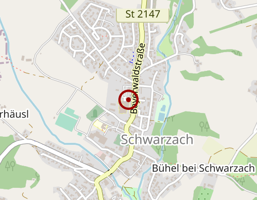 Karte: Orthopädische Fachklinik Schwarzach