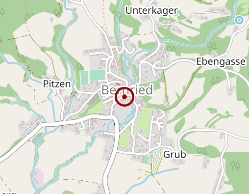 Karte: Rieger Ulrike Dipl.-Psych. Praxis für Psychotherapie