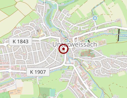 Karte: Weissacher Tal Apotheke