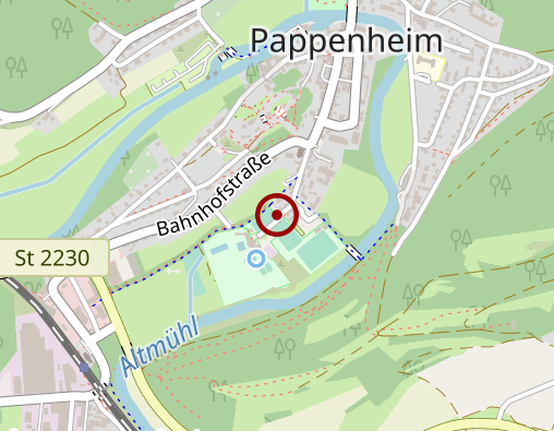 Karte: Physiotherapie Heinz Giesen man. Therapie, Osteopathie