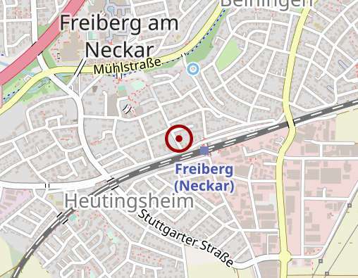 Karte: Bestattungen Allmendinger Bestatter