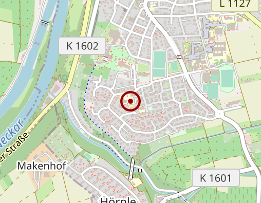 Karte: Senorenstift Schillerhöhe Marbach am Neckar e. V. Seniorenstift Schillerhöhe