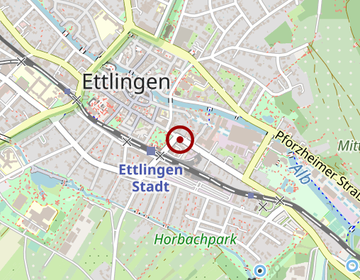 Karte: Albtal-Apotheke