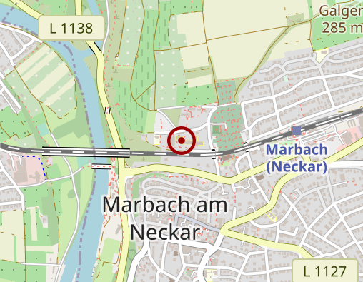 Karte: Krankenhaus Marbach
