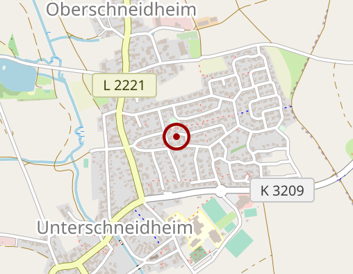 Karte: Betreuungsgruppe für Menschen mit Demenz "Treffpunkt Sorglos" Unterschneidheim