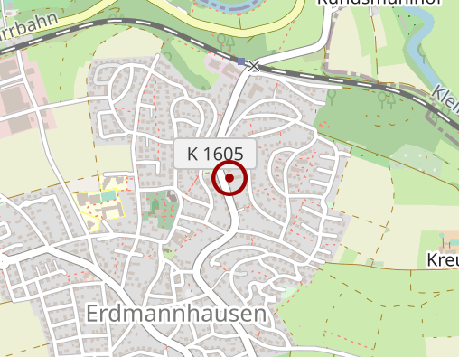 Karte: Betreuungsgruppe "Vergiss-mein-nicht"