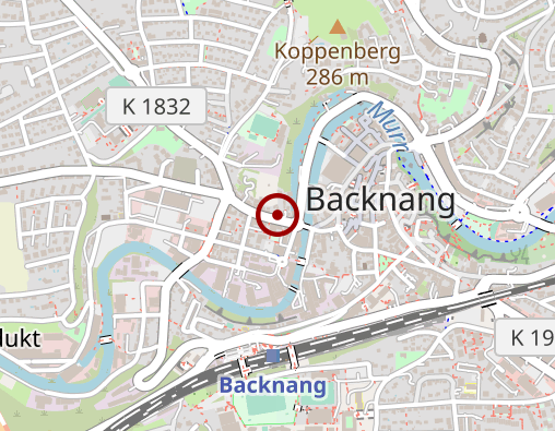 Karte: AWO Sozialstation Rems-Murr gGmbH