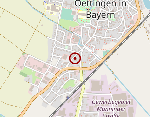 Karte: Tagespflege Oettingen