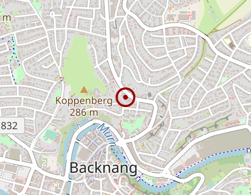 Karte: Backnanger Herz ambulante Pflege