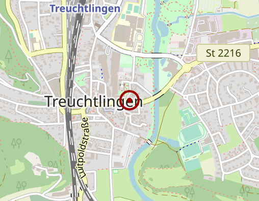 Karte: AWO Pflegedienst Altmühlfranken