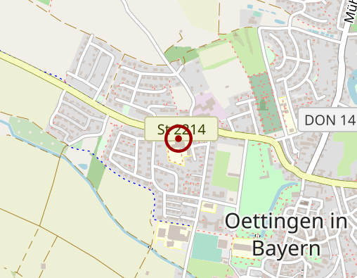 Karte: Donau-Ries-Klinik Oettingen