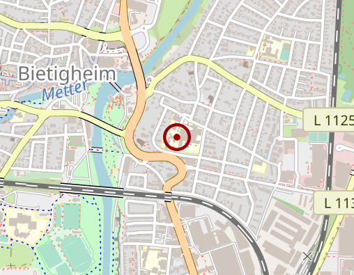Karte: Krankenhaus Bietigheim