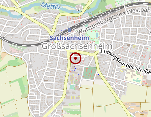 Karte: Kleeblatt Pflegeheim Großsachsenheim