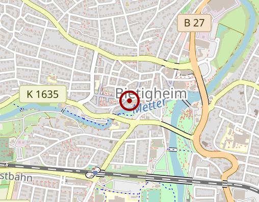 Karte: Physio- und Tanzwerkstatt Physiotherapie, Sibylle S. Streich