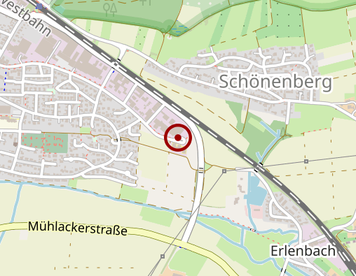 Karte: Deutsches Rotes Kreuz KV Pforzheim-Enzkreis e.V. Pflegeheim