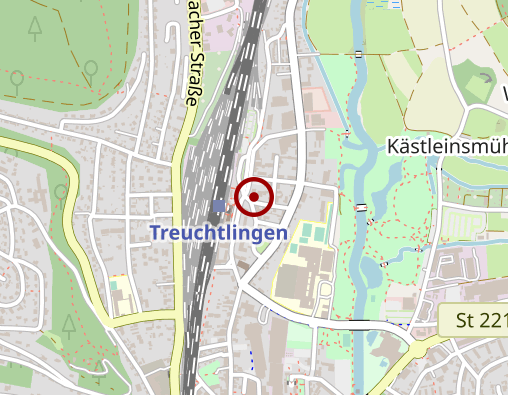 Karte: Taxizentrale Treuchtlingen GmbH